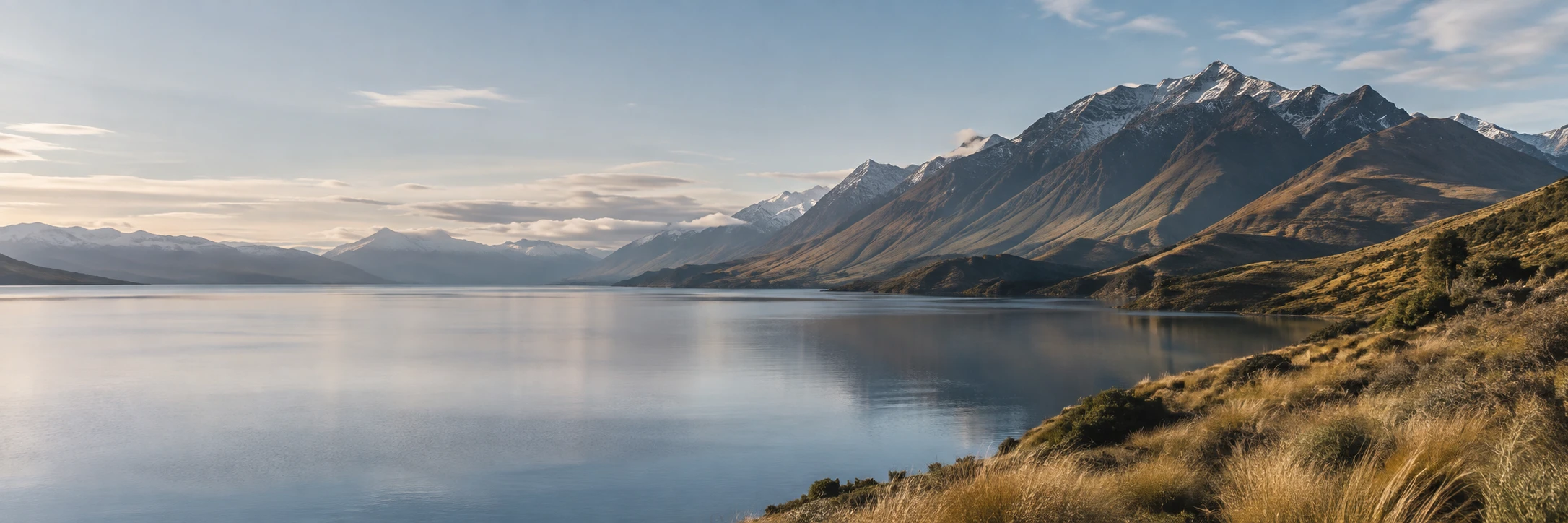 Minh họa phong cảnh: New Zealand · Miền trời rộng